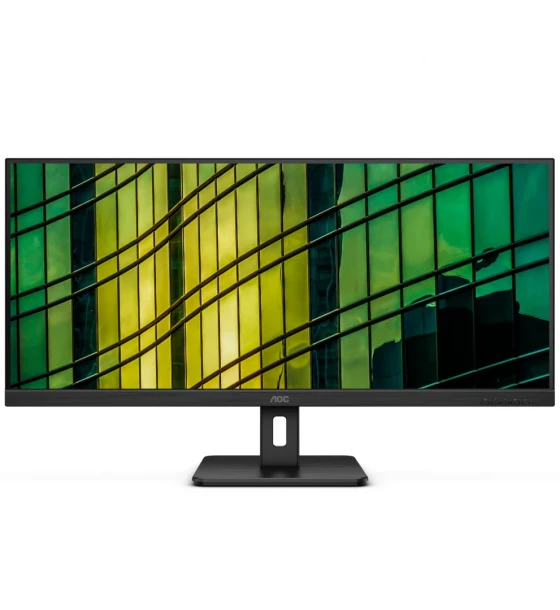 Monitor AOC 34 inch U34E2M, 21:9, VA, 3440x1440, 100Hz, GtG 4ms, Luminozitate max 300 cdmp, Contrast static 3000:1, Contrast dynamic 50M 1