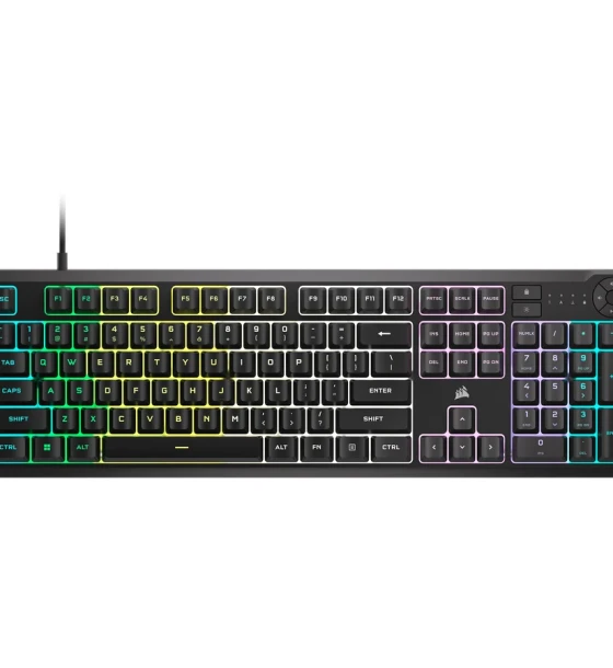 Tastatura Gaming Corsair K55 CORE Backlit Zoned RGB LED, Rubberdome