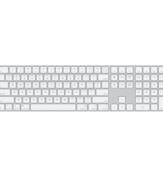 Tastatura Apple Magic Keyboard 2024 w Touch ID and Numeric Keypad - US English - White Keys
