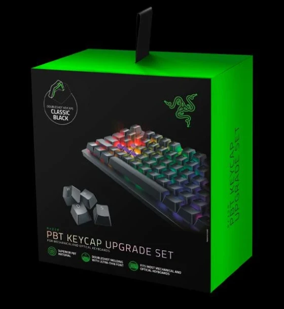 Tastatura Accesoriu Razer PBT Keycap Upgrade Set, neagra