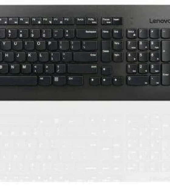 Tastatura Kit Tastatura si mouse Lenovo Essential, Wireless, negru