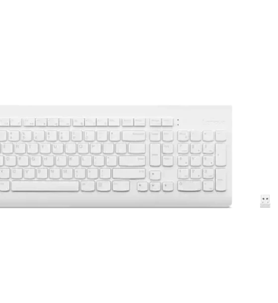 Tastatura Kit tastatura si mouse Lenovo 510, US layout, Alb