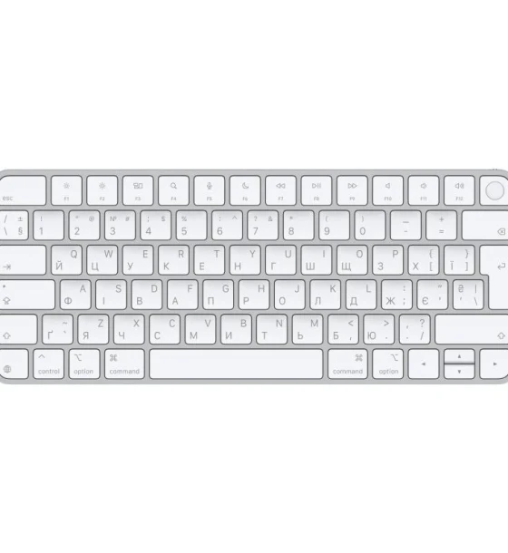 Tastatura Apple Magic Keyboard with Touch ID for Mac models with Apple silicon USB-C - Ukrainian