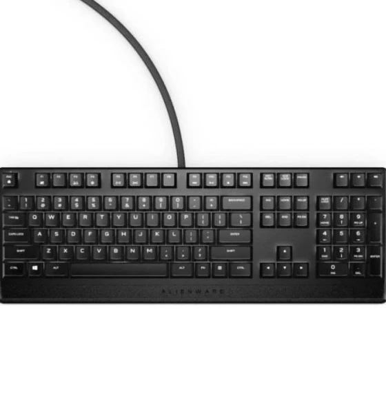 Tastatura Dell Alienware AW510K RGB Mechanical Gaming, cu fir, black