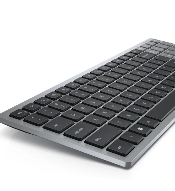 Tastatura Dell Compact Multi-Device Wireless Keyboard - KB740, COLOR Titan Gray