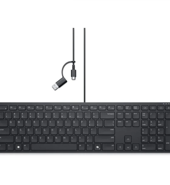 Tastatura Dell Wired Collaboration Keyboard - KB525C US International QWERTY