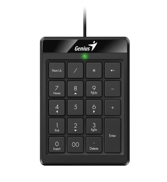 TASTATURA numerica Genius, "NumPad 110 inch, USB, 19 taste, chocolate, "31300016400