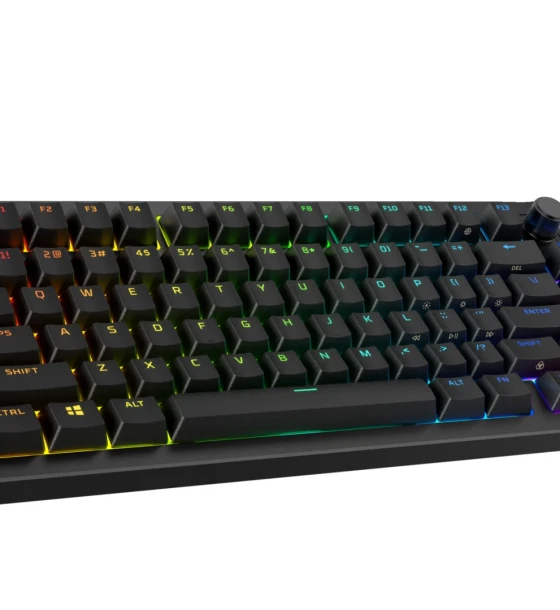 Tastatura gaming mecanica HyperX Alloy Rise, iluminare RGB 16, 777, 216 culori, Hyperx linear switch, 100% anti-ghosting, layout US, negru