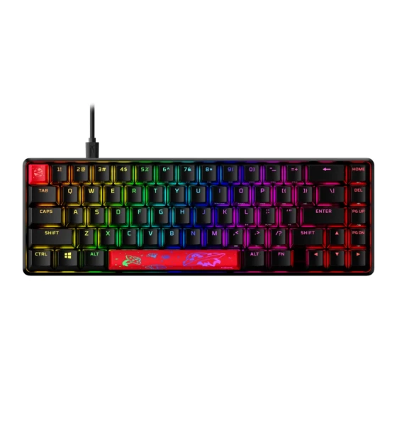 Tastatura HP HyperX Alloy 65 RED Mecanica, neagra