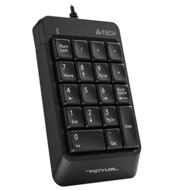 Tastatura numerica A4TECH Fstyler, neagra