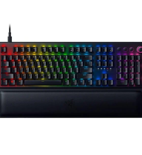Tastatura Razer BlackWidow V3 Pro Green Switch Razer HyperSpeed, Wireless, neagra
