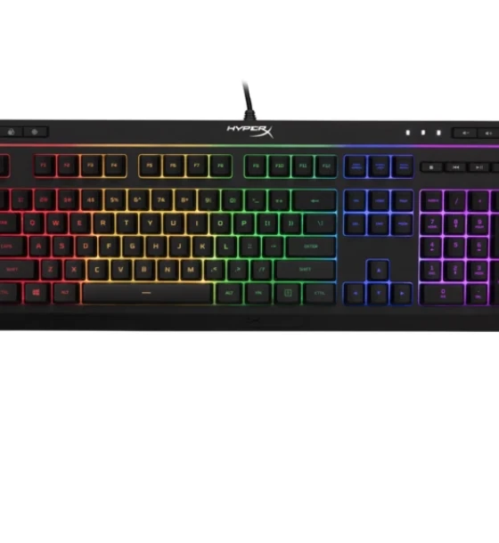 Tastatura HP HyperX Alloy Core RGB, cu fir, neagra