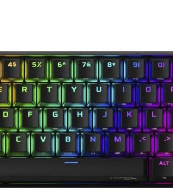 Tastatura HP HyperX Alloy Origins 60, LEDs RGB, USB