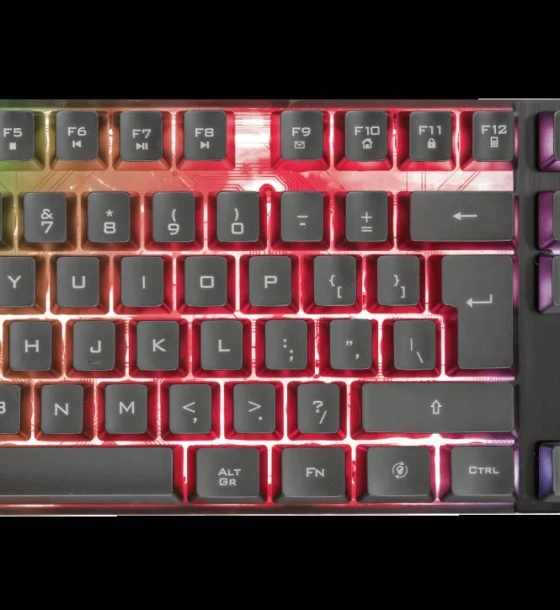 Tastatura Trust GXT 835 Azor, gaming, neagra