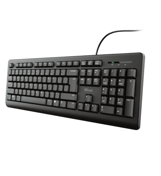 Tastatura Trust Primo, wired, negru