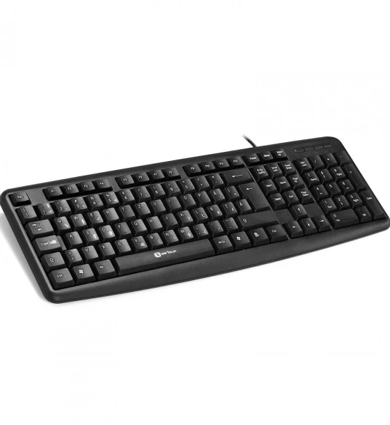 Tastatura Serioux 9400 ROMANIA, cu fir, RO layout, neagra, 104 taste, USB