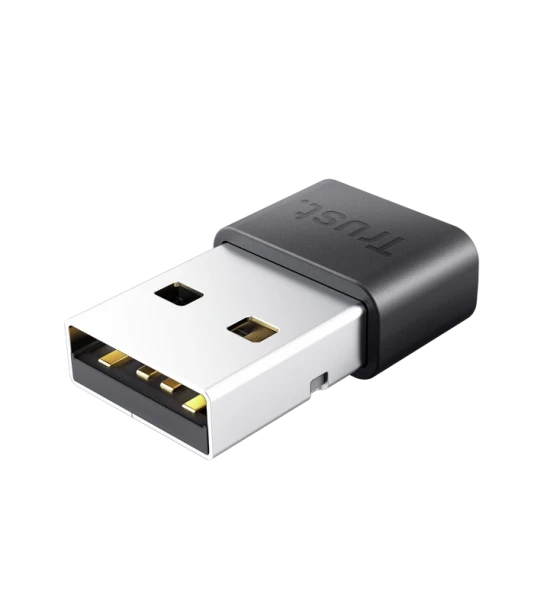 Periferic Adaptor Bluetooth Trust Myna 5.3, viteza maxima transfer 2 MB/s, negru