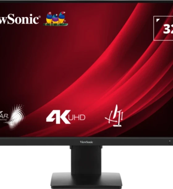 Monitor ViewSonic 31.5 inch VG3208-4K, 16:9, VA, 3840x2160, 60Hz, GtG 4ms, Luminozitate max 300 cdmp, Contrast static 3000:1, Contrast dynamic 50M 1