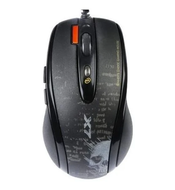 MOUSE A4tech F5-BK Bloody gaming, cu fir, USB, 3000 dpi, negru