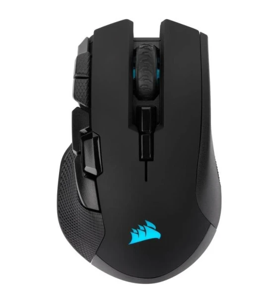 Mouse Gaming Corsair IRONCLAW RGB, wireless, negru