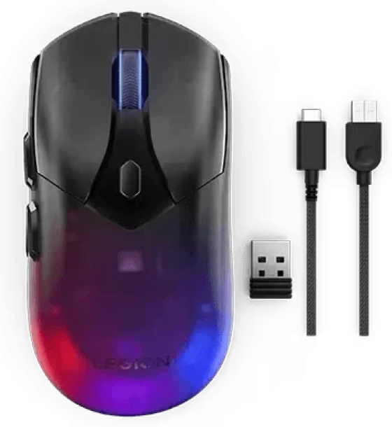 Mouse Gaming Wireless LENOVO Legion M410, 16000 dpi, negru