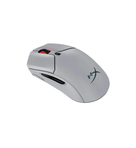 Mouse HP Hyperx Pulsefire Haste 2 Pro 4K, 26000 dpi, 6 butoane, HyperX 26K Sensor, Iluminare RGB, baterie 450mAh Li-ion, Autonomie 90 ore, gri