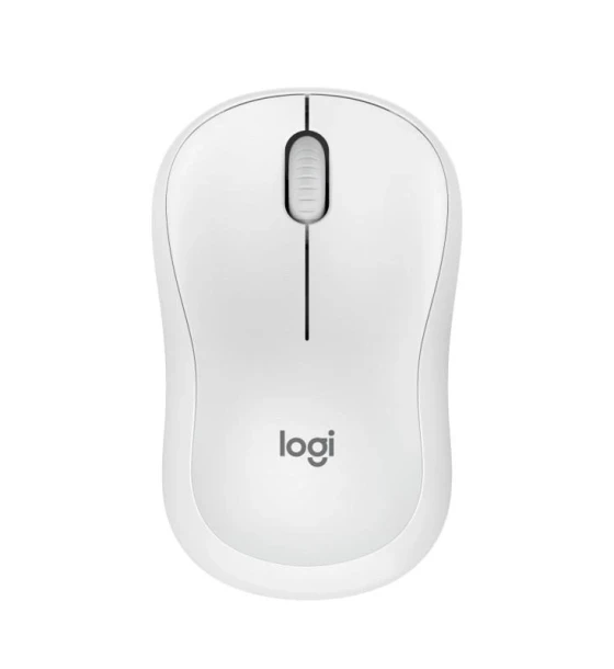 Mouse Logitech MK240 Silent Wireless, optic, interfata Bluetooth, 1000 DPI, alb