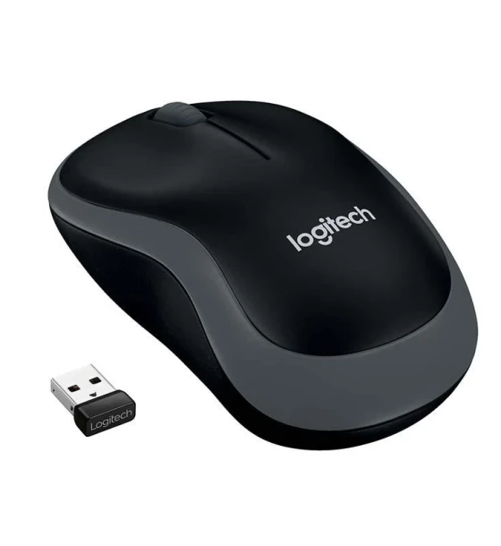 Mouse Logitech M185 Wireless, 1000 DPI, negru