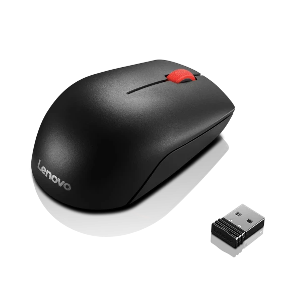 Mouse Lenovo Essential Compact Wireless Mouse, Black