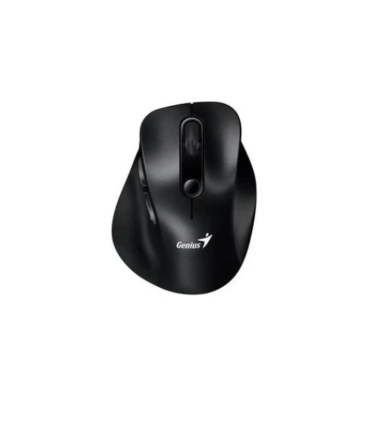 MOUSE Genius, Ergo "9000S", PC sau NB, wireless, 2.4GHz, optic, 2400 dpi, butoane/scroll 5, negru
