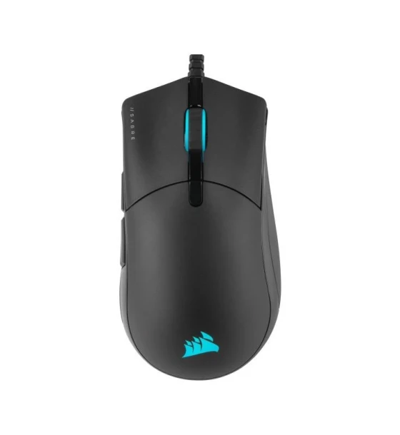 Mouse Gaming Corsair Sabre RGB Pro Champion Series Optical cu fir, negru