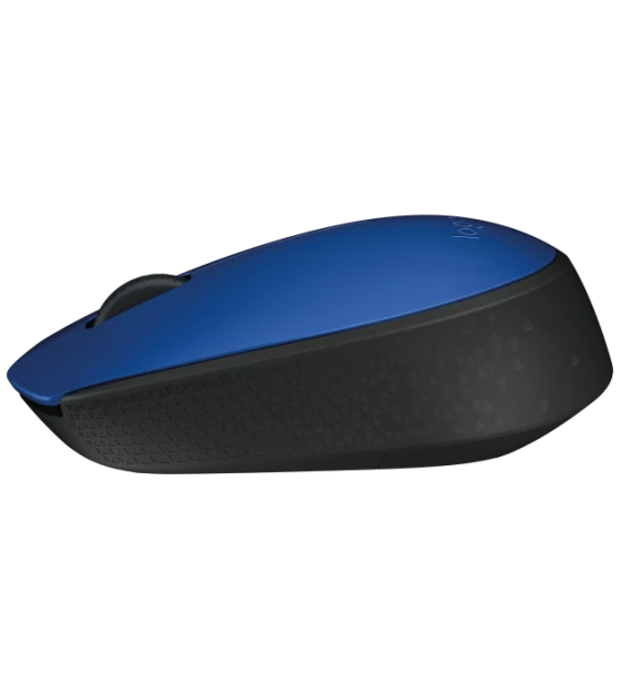 Mouse Logitech M171, wireless, 1000 DPI, albastru