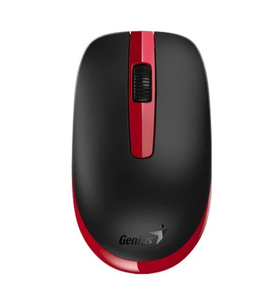 MOUSE Genius, "NX-7007 inch, PC sau NB, wireless, 2.4GHz, optic, 1200 dpi, butoane/scroll 3, rosu, "31030026404 inch