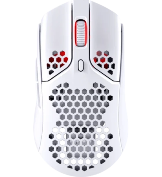 Mouse HP HYPERX Pulsefire Haste, wireless, alb