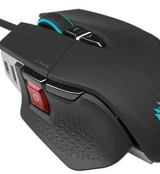 Mouse Gaming Corsair M65 RGB ULTRA Optical cu fir, negru