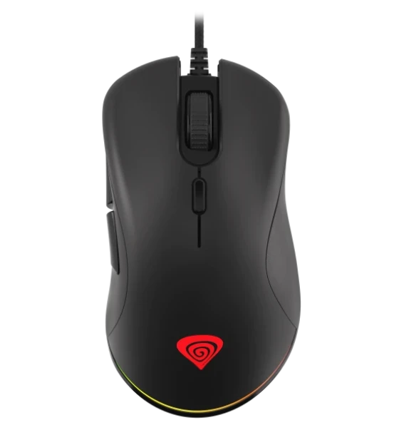 Mouse GENESIS Krypton 200. Form factor Right-hand. Movement detection technology Optical, Device interface USB Type-A, Movement 6400 DPI, Frame rate 6666 fps, Buttons type Pressed buttons