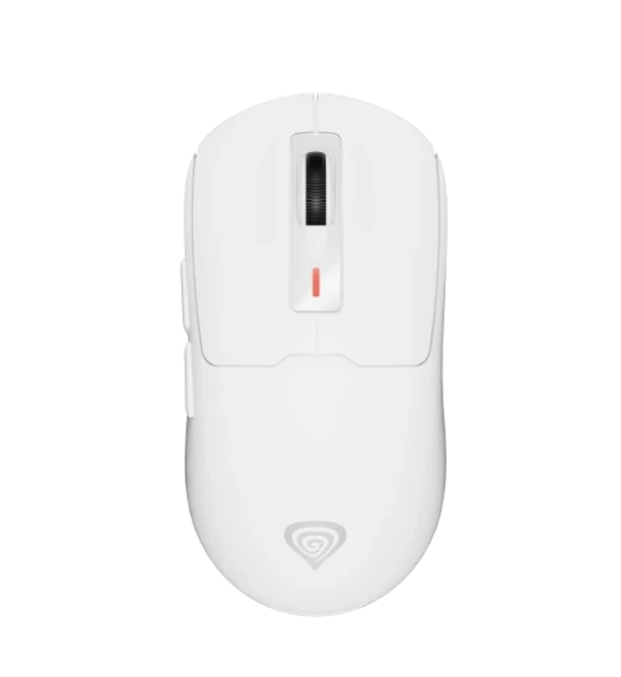 Mouse gaming wireless Gensesis Zircon 660 PRO, senzor optic Pixart PAW3395, interfata USB, maxima 26000 DPI, numar butoane 6, iluminare RGB, switch mecanic Kailh 8.0, alb