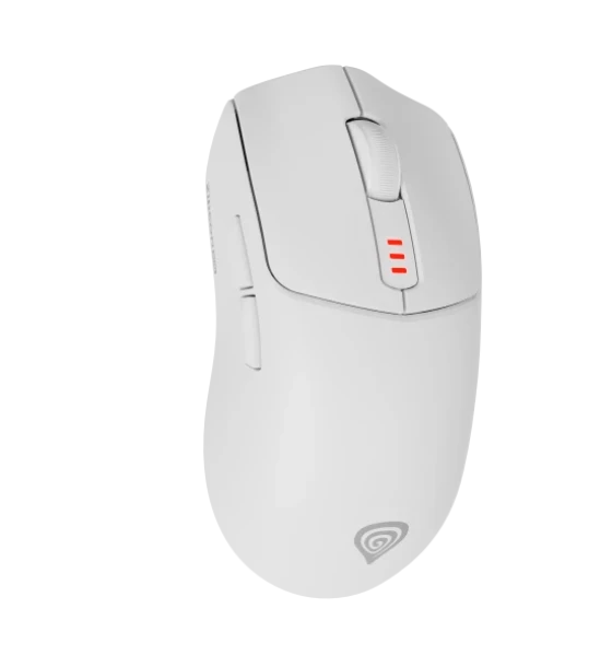 Mouse GENESIS Zircon 500. Form factor Right-hand. Movement detection technology Optical, Device interface RF Wireless + Bluetooth + USB Type-C, Movement 10000 DPI, Frame rate 4600 fps
