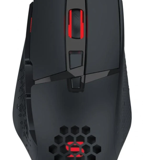 Mouse gaming Serioux Tobis, Senzor Sunplus 192, 1000-6400 DPI, switch HUANO, pana la 20 milioane de click-uri, 8 Butoane, 3 moduri de iluminare RGB, cablu USB 1.5M, plug and play
