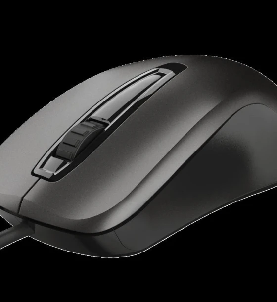 Mouse Trust Carve, USB Mouse, negru