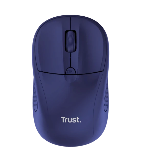 Mouse Trust Wireless optic, 1600 DPI, albastru