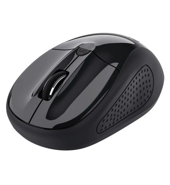 Mouse Trust Wireless, maxima 1600 DPI, negru