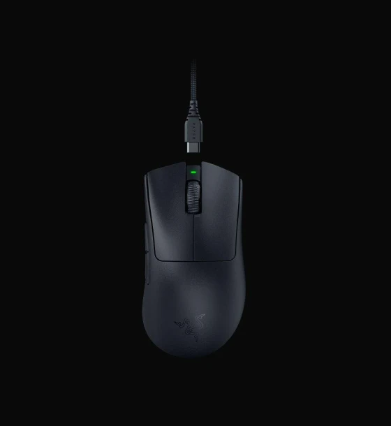 Mouse Razer DeathAdder V3 Pro optic, numar butoane progamabile 5, 30000 DPI, negru