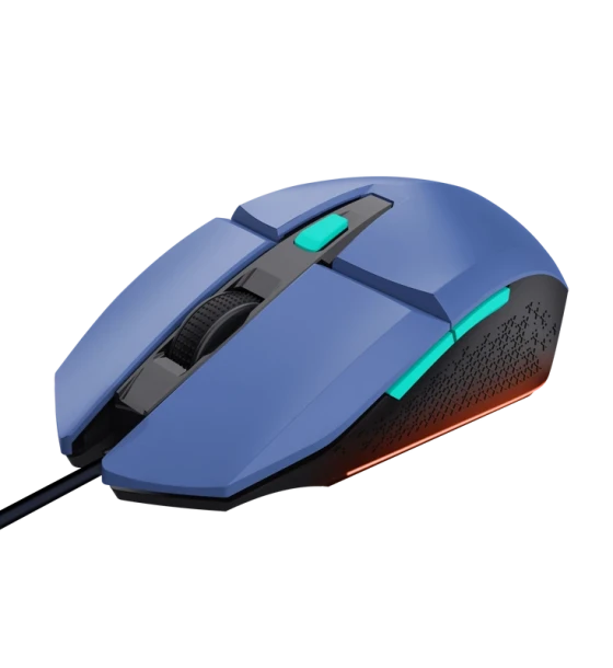 Mouse Trust GXT110W Felox cu fir 400 DPI, albastru