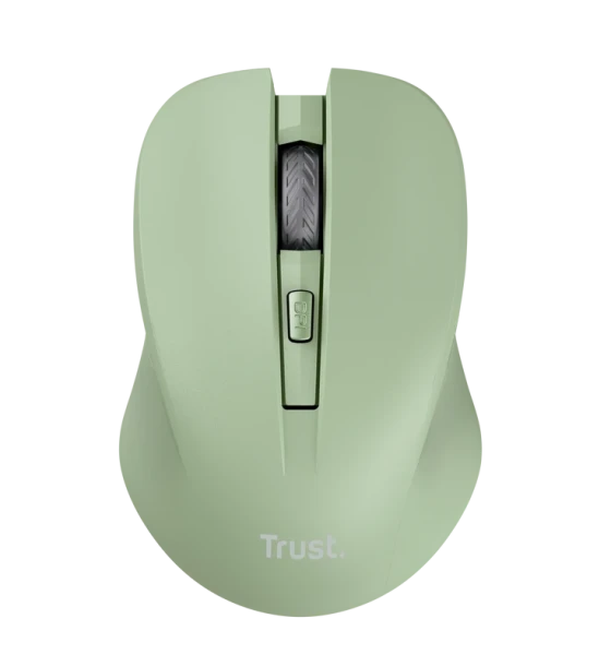 Mouse Trust Mydo Wireless, 1800 DPI, 4 butoane, durata de viata baterie 6 luni, verde