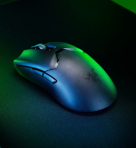 Mouse Razer Viper V2 Pro, Razer HyperSpeed Wireless, cu fir Speedflex Cable, viata baterie pana la 80h, Black