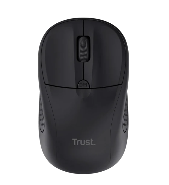Mouse Trust Wireless optic, 1600 DPI, negru