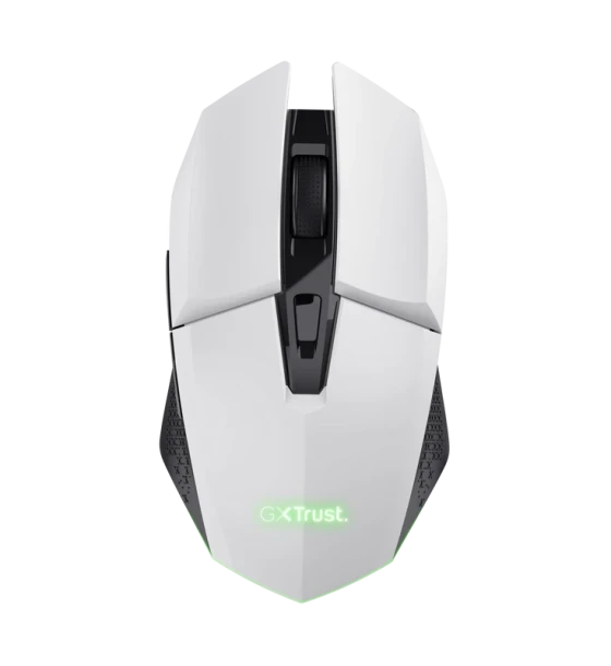 Mouse Trust GXT110W Felox cu fir, 4800 DPI, alb