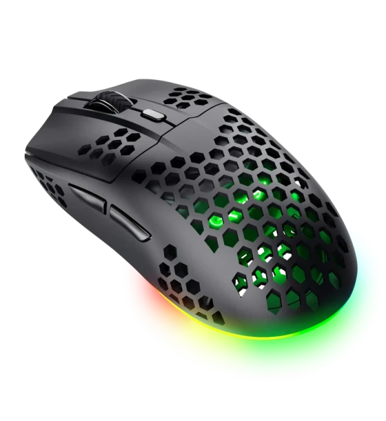 Mouse Trust GXT 929 Helox, wireless, maxima 4800 DPI, negru