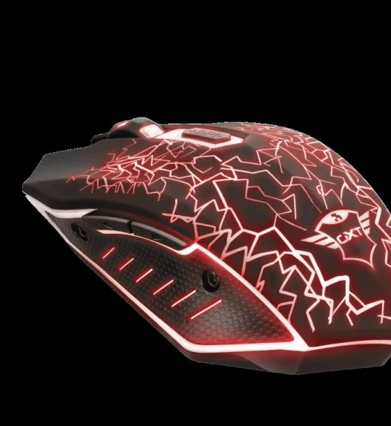 Mouse Trust GXT 107 Izza, Wireless Gaming, negru